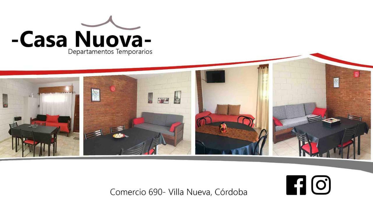 Casa Nuova Depto Uno Apartman Villa María Kültér fotó